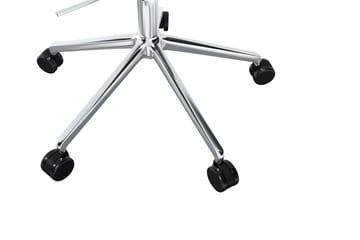 Kendo Swivel kontorstol med 5 hjul - Icicle-polished aluminium - Hem