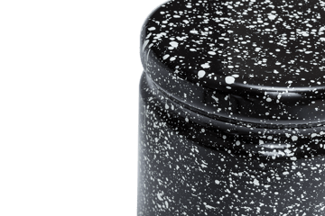 Last krakk Ø32x44 cm - Black-white splatter - Hem