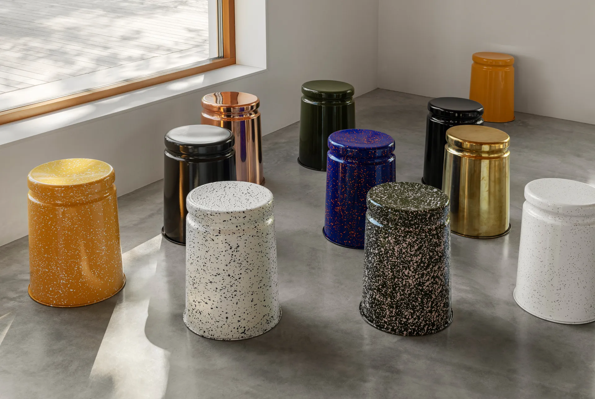 Last krakk Ø32x44 cm, Black Hem