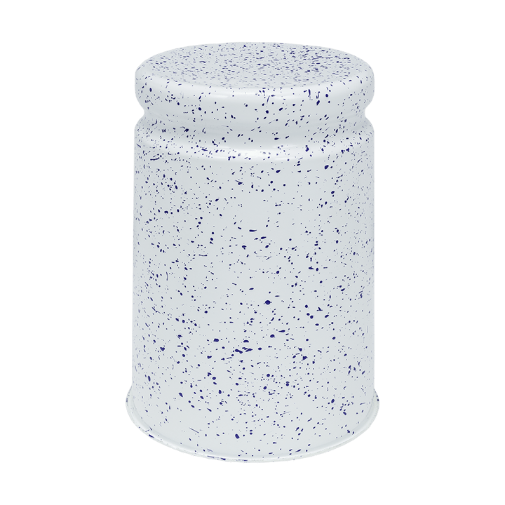 Last krakk Ø32x44 cm - White-blue splatter - Hem