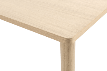 Log spisebord 90x180 cm - Eik - Hem