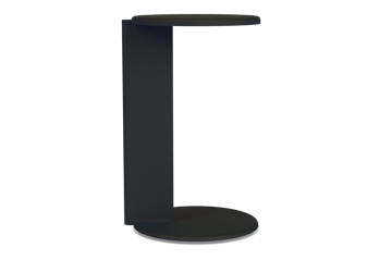 Lolly sidebord 56 cm - Black grey matte - Hem