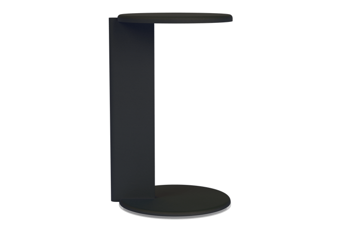 Lolly sidebord 56 cm, Black grey matte Hem
