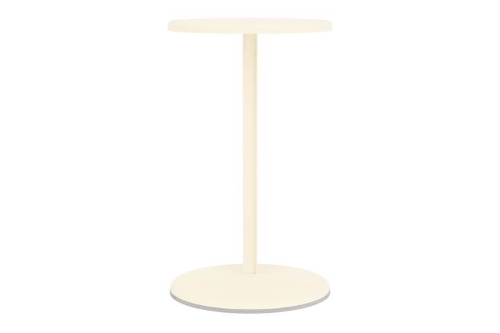 Lolly sidebord 56 cm, Cream matte Hem