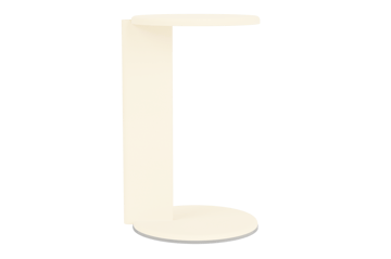 Lolly sidebord 56 cm - Cream matte - Hem