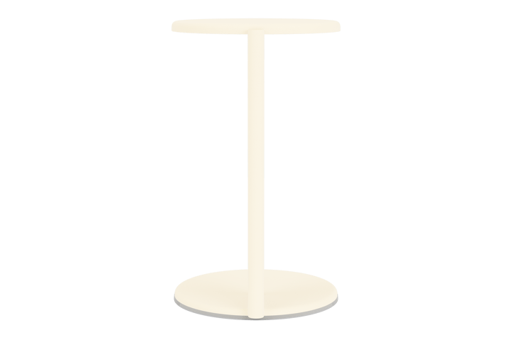 Lolly sidebord 56 cm, Cream matte Hem