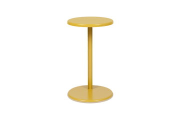 Lolly sidebord 56 cm - Ochre yellow gloss - Hem