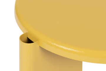 Lolly sidebord 56 cm - Ochre yellow gloss - Hem