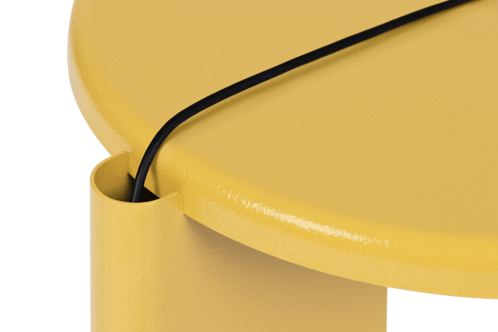 Lolly sidebord 56 cm, Ochre yellow gloss Hem