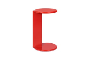 Lolly sidebord 56 cm - Traffic red gloss - Hem