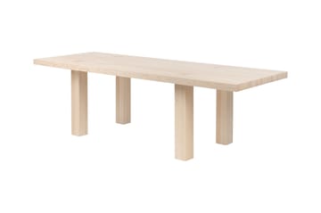 Max spisebord med benker 250 cm - Ask - Hem