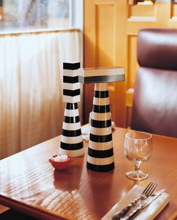 Molino Horizontal salt- & pepperkvern 29 cm - Black-white - Hem