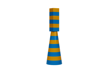 Molino Vertical salt- & pepperkvern 29 cm - Honey-blue - Hem