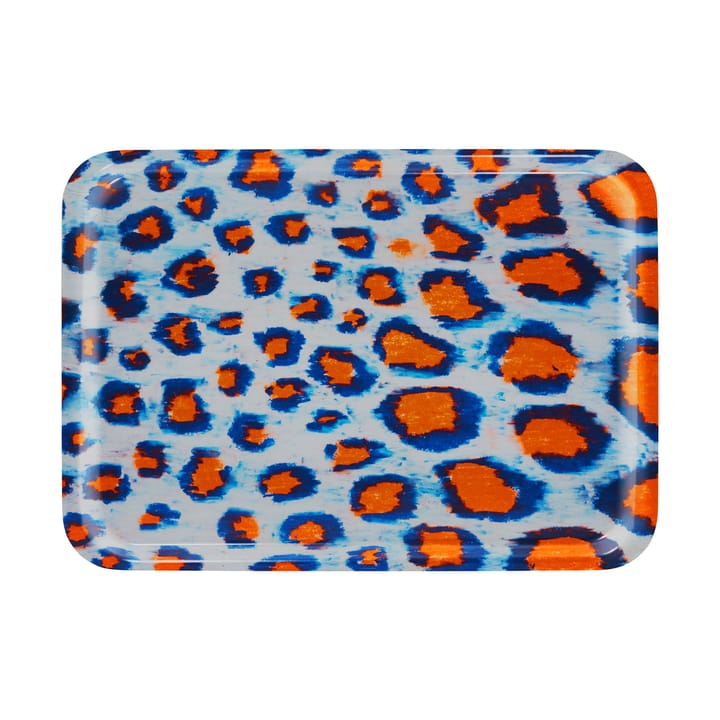 Monster brett Medium 37x53 cm - Coral-white-ultramarine blue - Hem