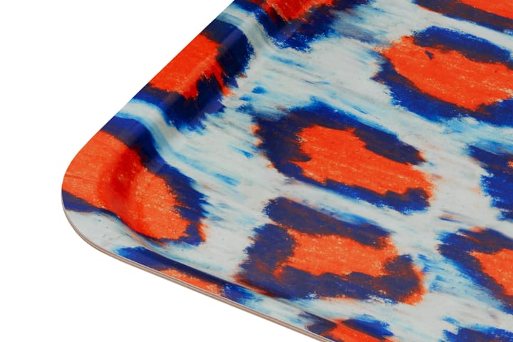 Monster brett Medium 37x53 cm, Coral-white-ultramarine blue Hem