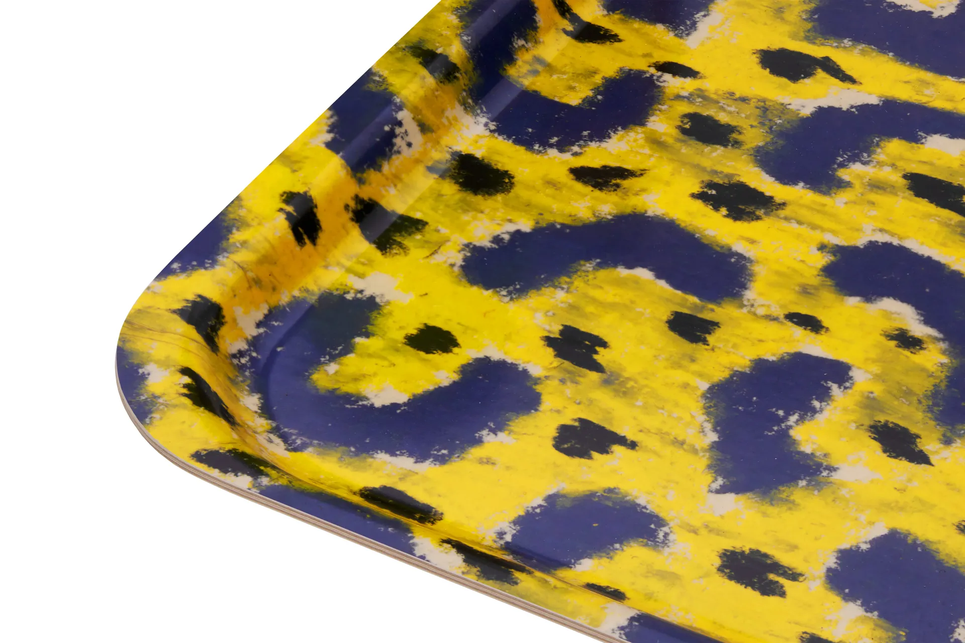 Monster brett Medium 37x53 cm, Ochre yellow-grey-black Hem