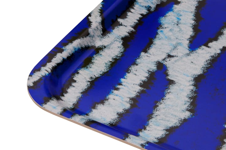 Monster brett Medium 37x53 cm, Ultramarine blue-white Hem