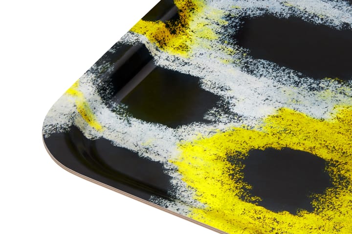 Monster brett Medium 37x53 cm, White-yellow-black Hem