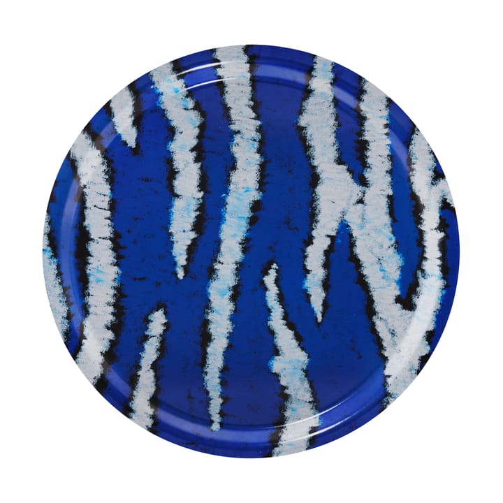 Monster brett Medium Ø49 cm - Ultramarine blue-white - Hem