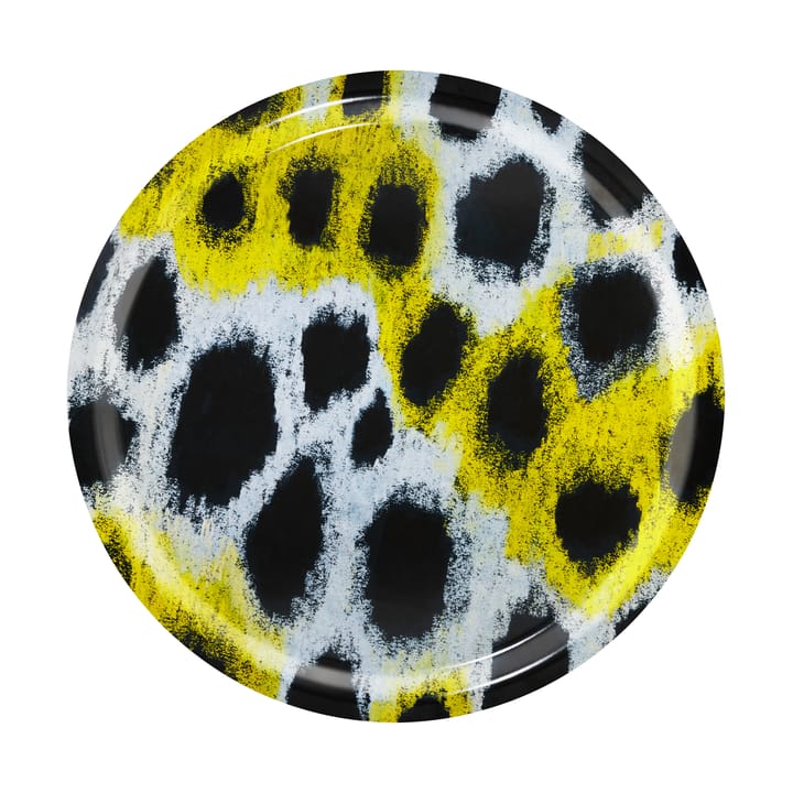 Monster brett Medium Ø49 cm - White-yellow-black - Hem