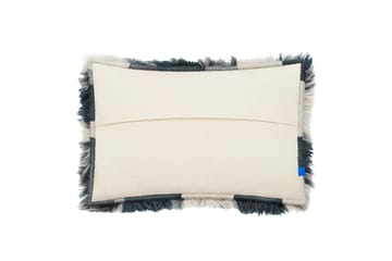 Monster pute Large 40x60 cm - Dark teal-off white - Hem