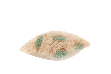 Monster pute Medium 50x50 cm - Turquoise-peach - Hem