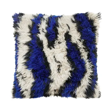 Monster pute Medium 50x50 cm - Ultramarine blue-off white - Hem