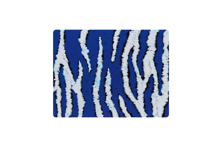 Monster spisebrikke 30x40 cm 2-pakning, Ultramarine blue-white Hem
