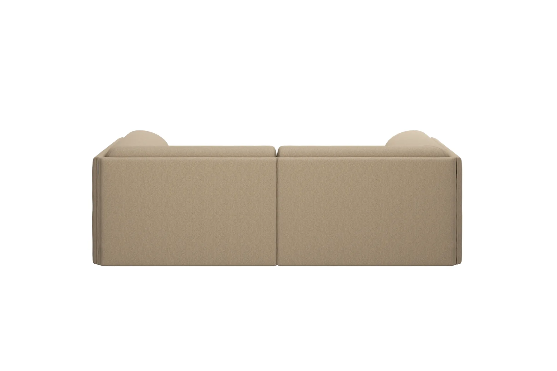 Palo Block 2-seters sofa med armlene Low 200 cm, Beige Hem