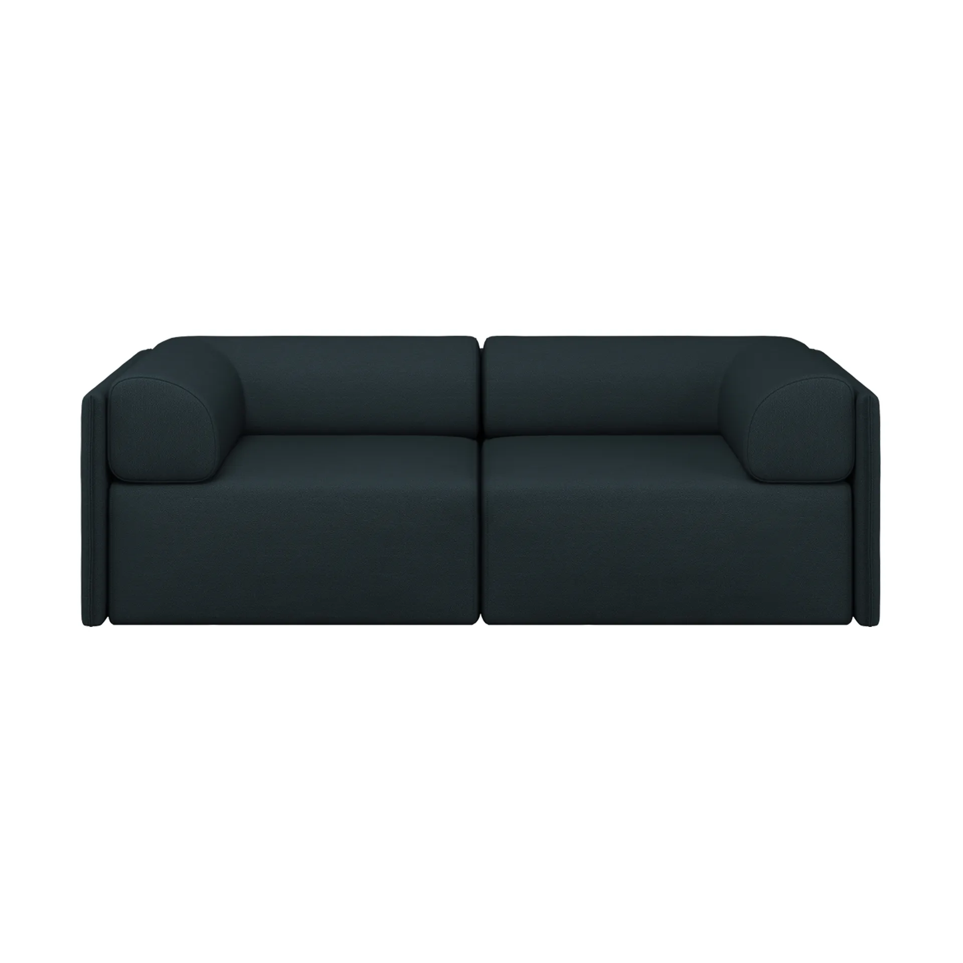 Palo Block 2-seters sofa med armlene Low 200 cm, Pine Hem