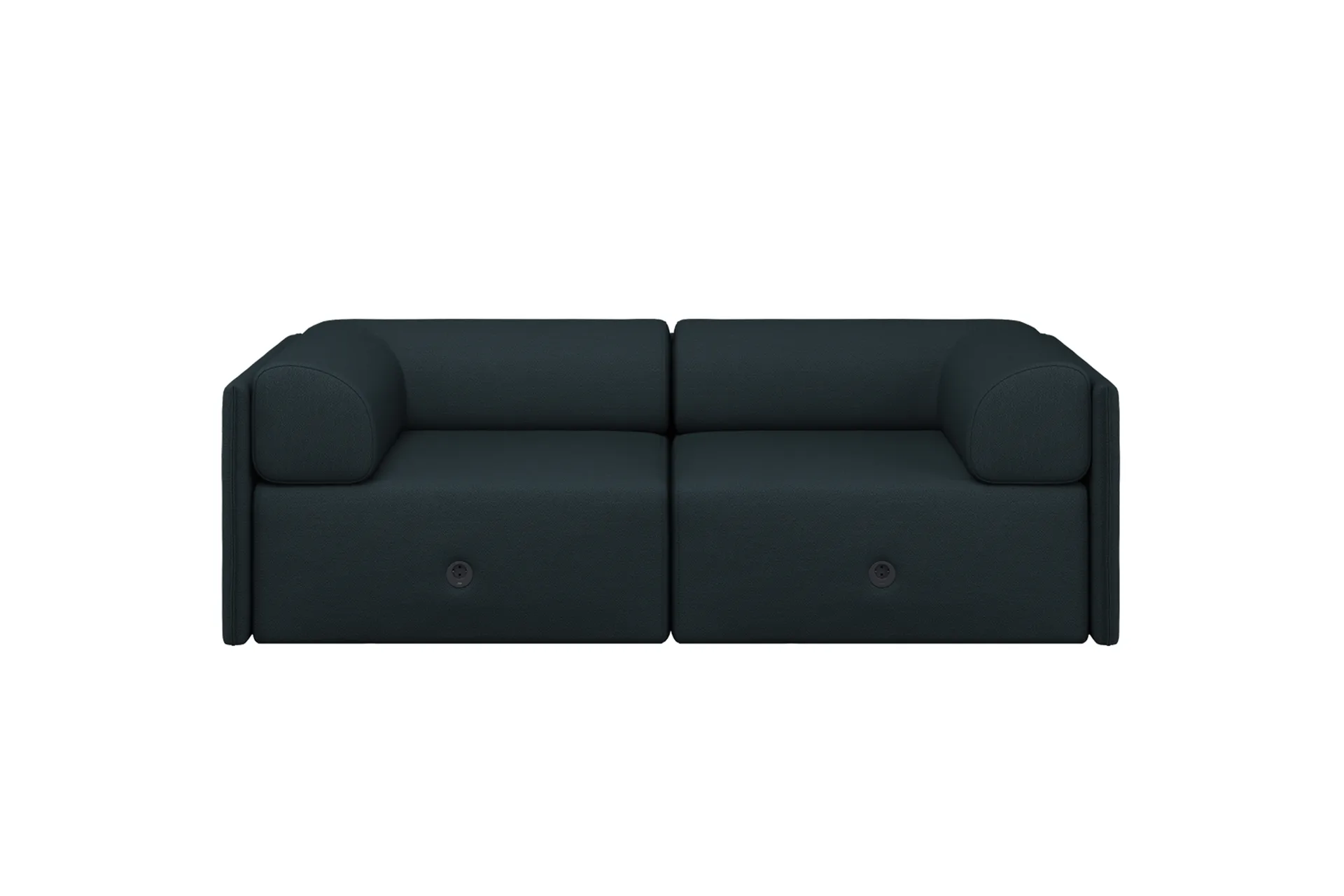Palo Block 2-seters sofa med armlene Low 200 cm, Pine Hem