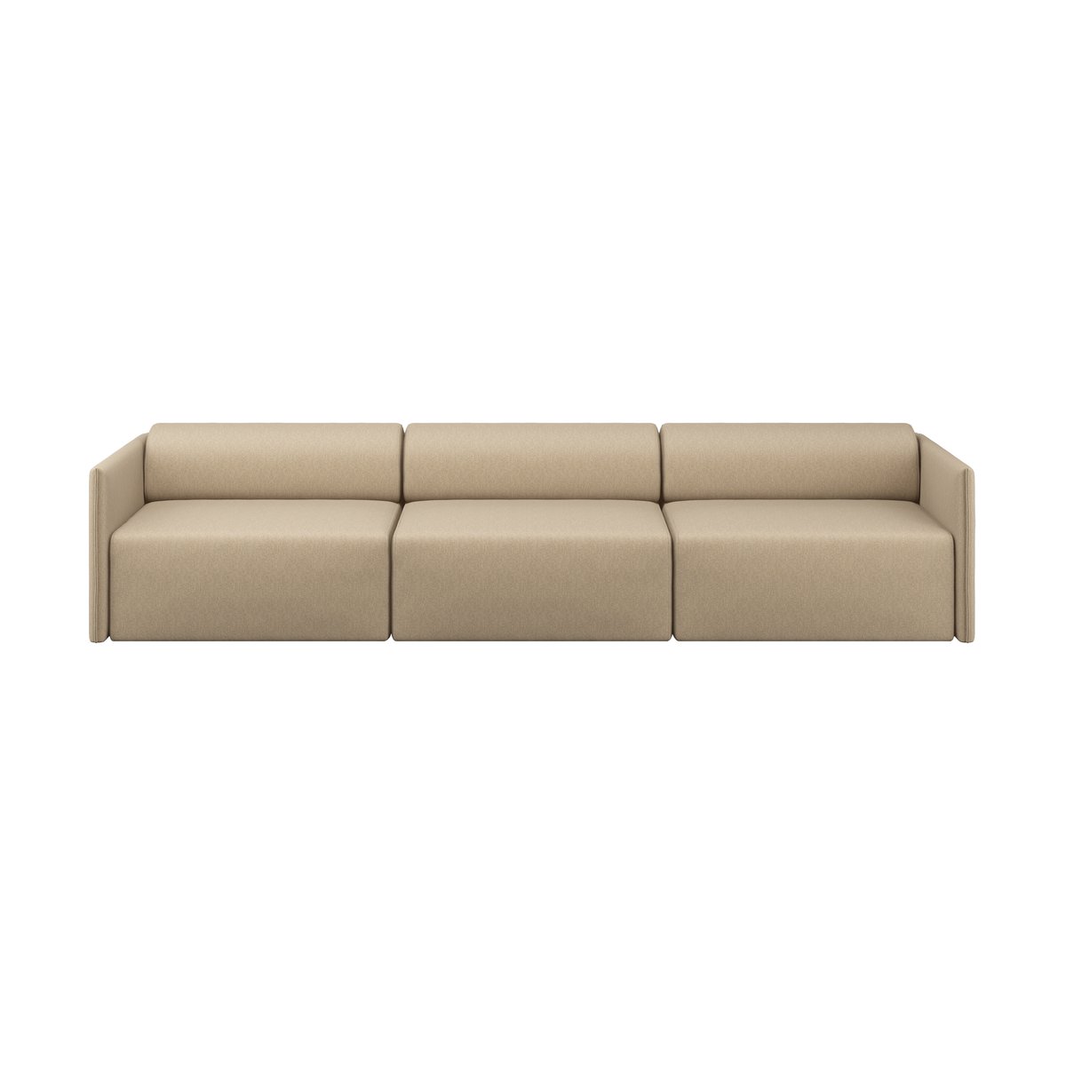 Hem Palo Block 3-seters sofa Low 295 cm Beige | Skandinavisk Design | Sofaer | Beige