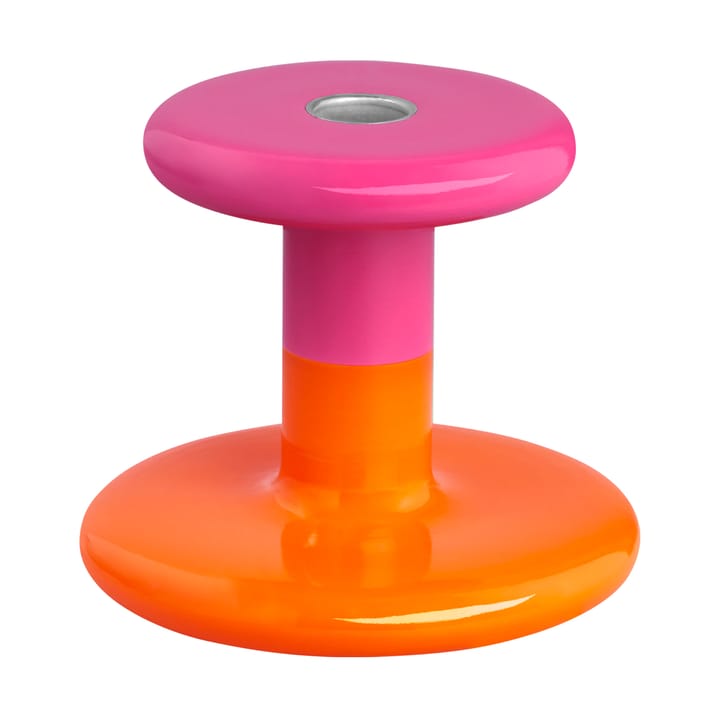 Pesa lysestake Low 11 cm - Magenta-orange - Hem