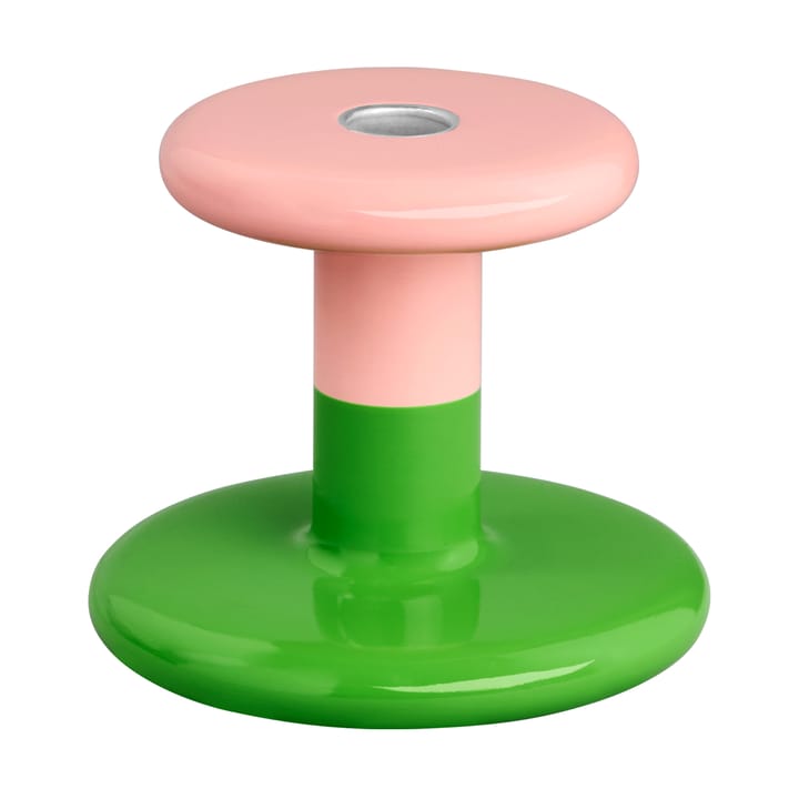 Pesa lysestake Low 11 cm - Pink-green - Hem
