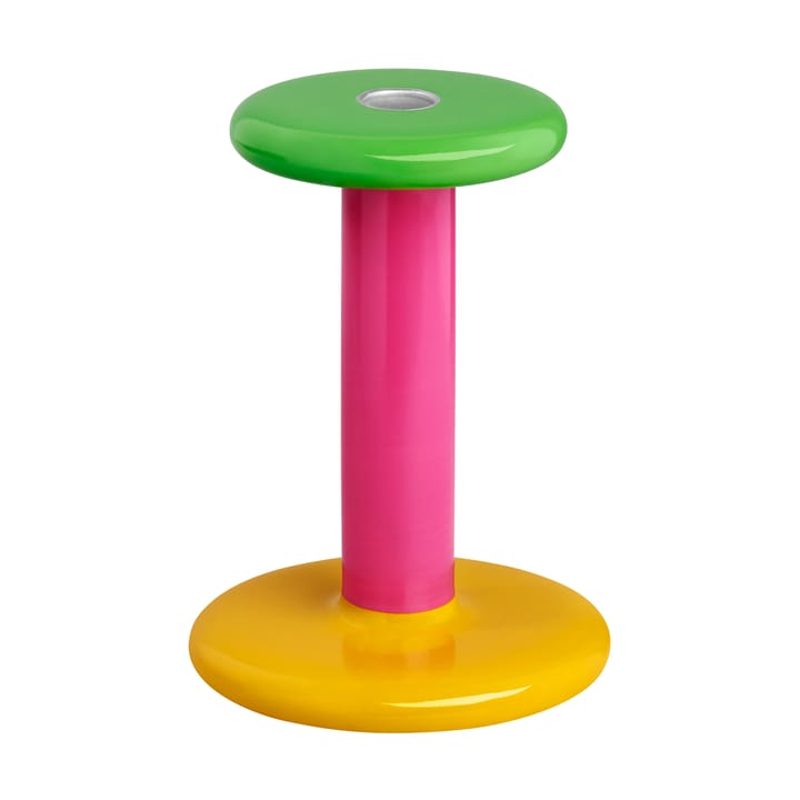 Pesa lysestake Medium 18 cm - Green-magenta-honey yellow - Hem