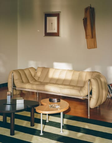 Puffy 2,5-seters sofa 205 cm - Anthracite-black grey - Hem