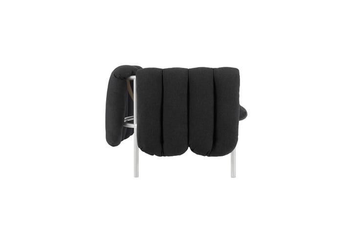 Puffy 2,5-seters sofa 205 cm, Anthracite-rustfritt stål Hem