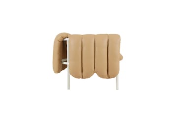 Puffy 2,5-seters sofa 205 cm - Sand leather-cream - Hem