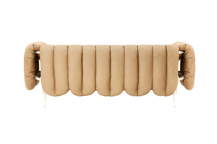 Puffy 2,5-seters sofa 205 cm, Sand leather-cream Hem