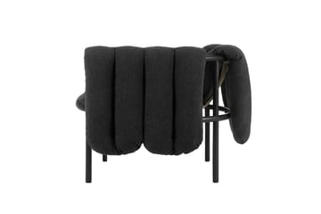 Puffy loungelenestol - Anthracite-black grey - Hem