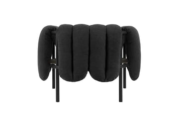 Puffy loungelenestol - Anthracite-black grey - Hem