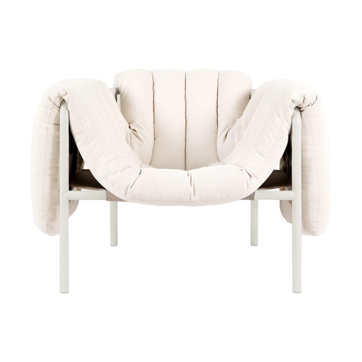 Puffy loungelenestol - Natural-cream - Hem