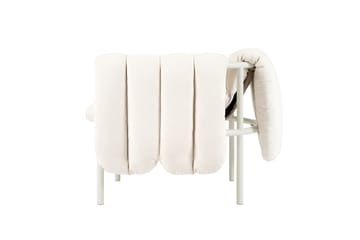 Puffy loungelenestol - Natural-cream - Hem