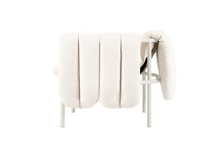 Puffy loungelenestol, Natural-cream Hem