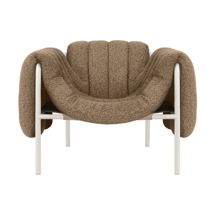 Puffy loungelenestol - Sawdust-cream - Hem