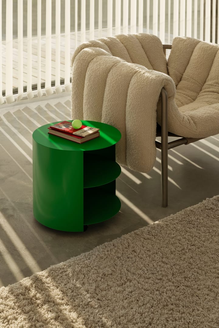 Puffy loungelenestol, Sawdust-traffic red Hem