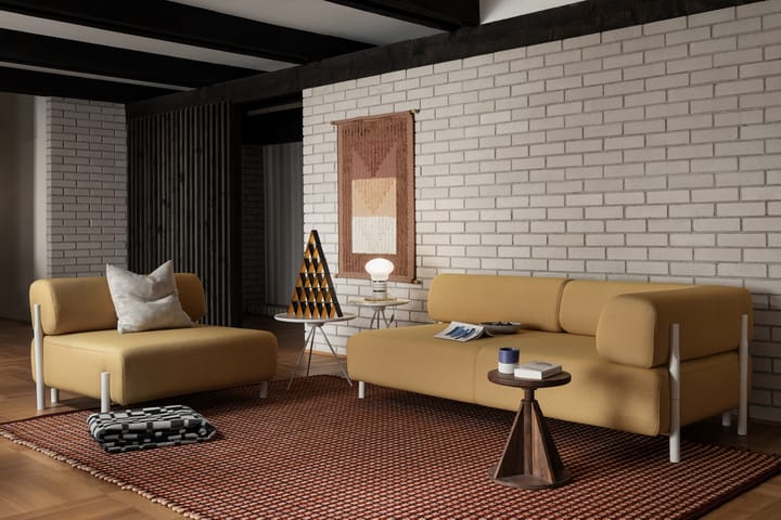 Rope gulvteppe Large 200x300 cm, Terracotta Hem