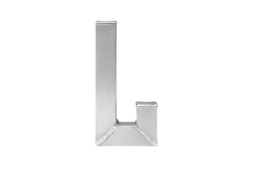 Tig Single knagg - Børstet aluminium - Hem