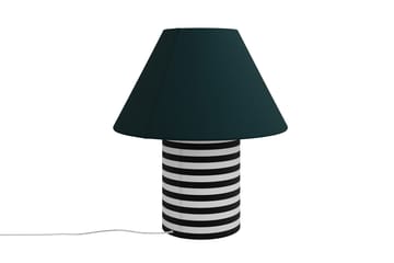 Toto bordlampe Large 64 cm - Pine-black & white stripes - Hem