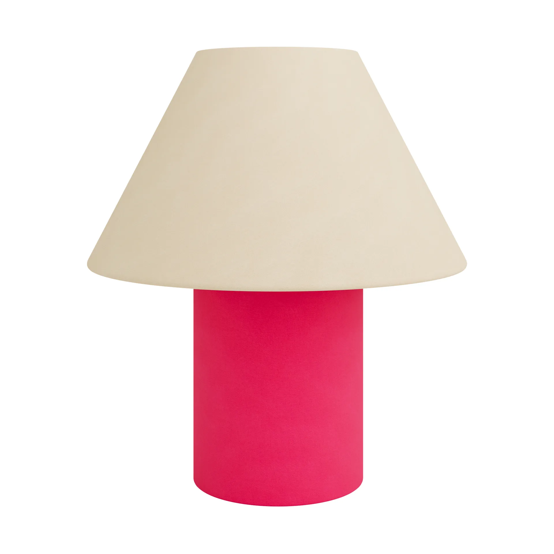Toto bordlampe Medium 47 cm, Beige-magenta Hem